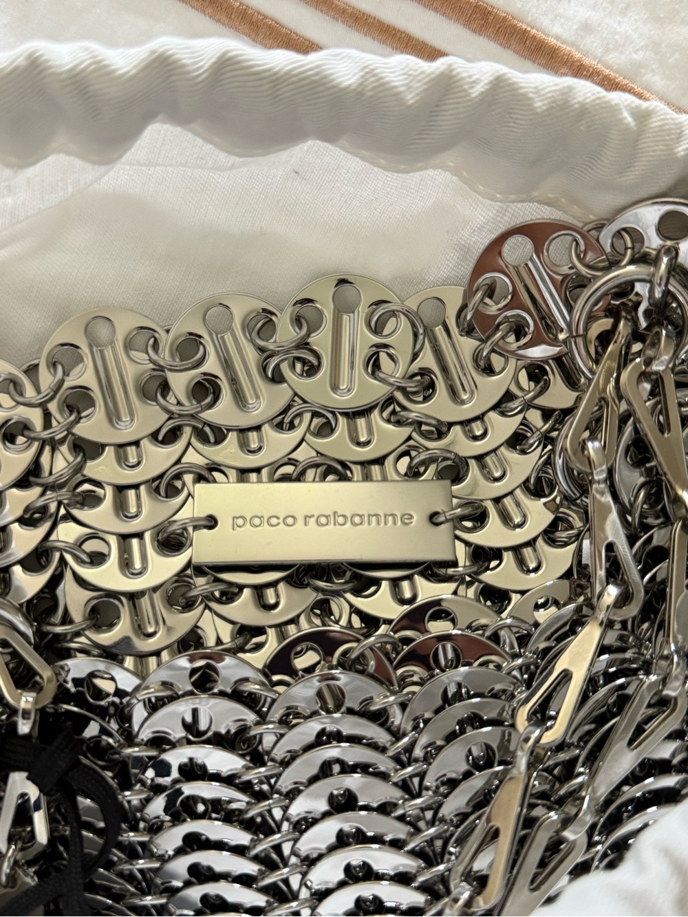 Paco Rabanne Iconic Silver 1969 bag - Picture 5 of 8